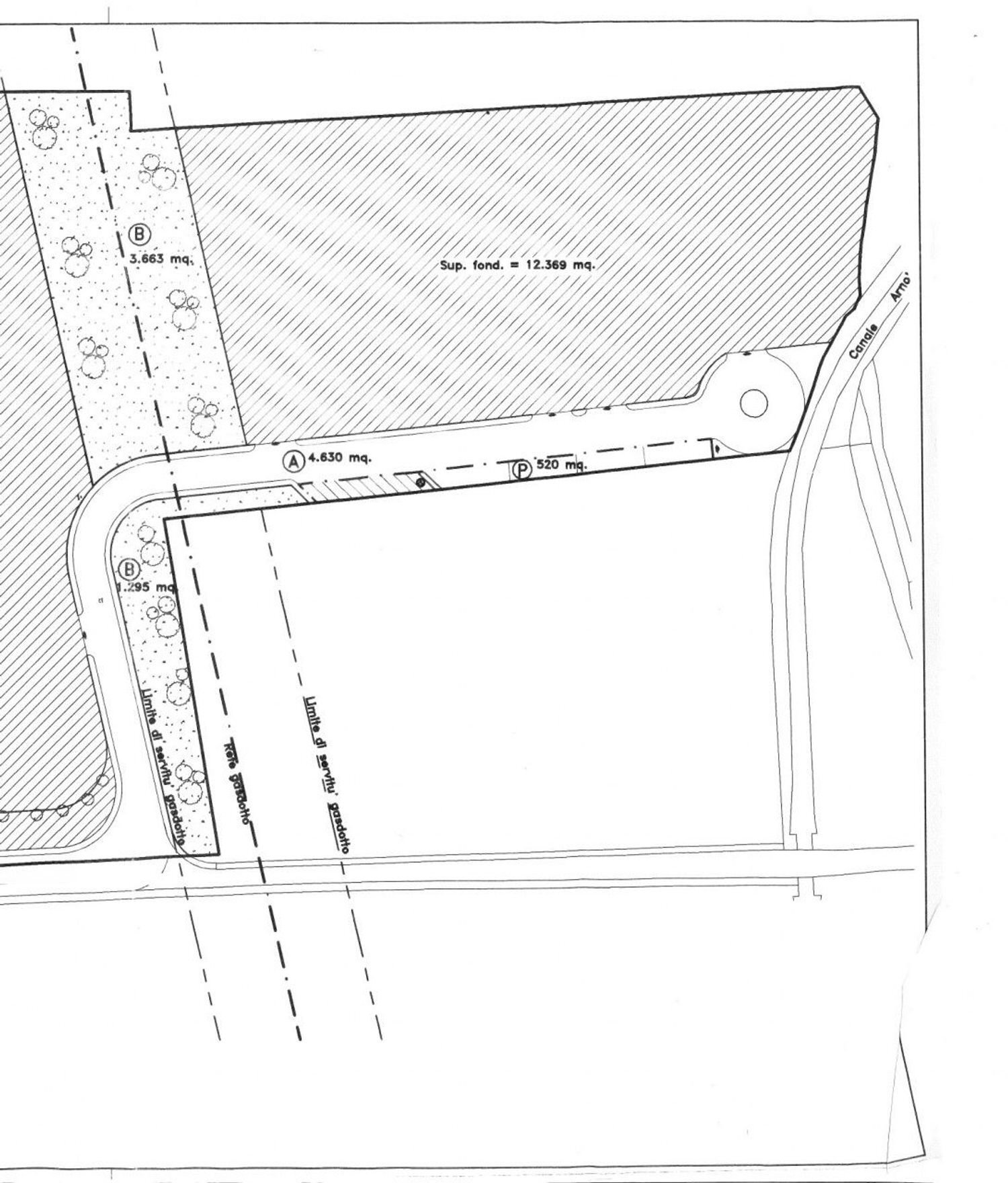 planimetria - Terreno edificabile monte alto, Solferino - planimetria 1