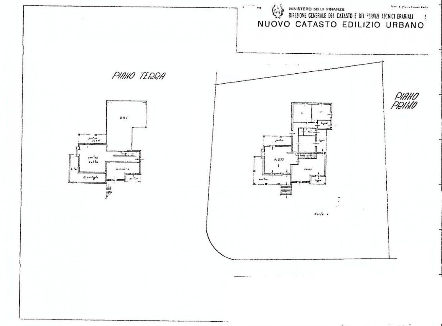planimetria - Villa via c. cattaneo, Bedizzole - planimetria 1