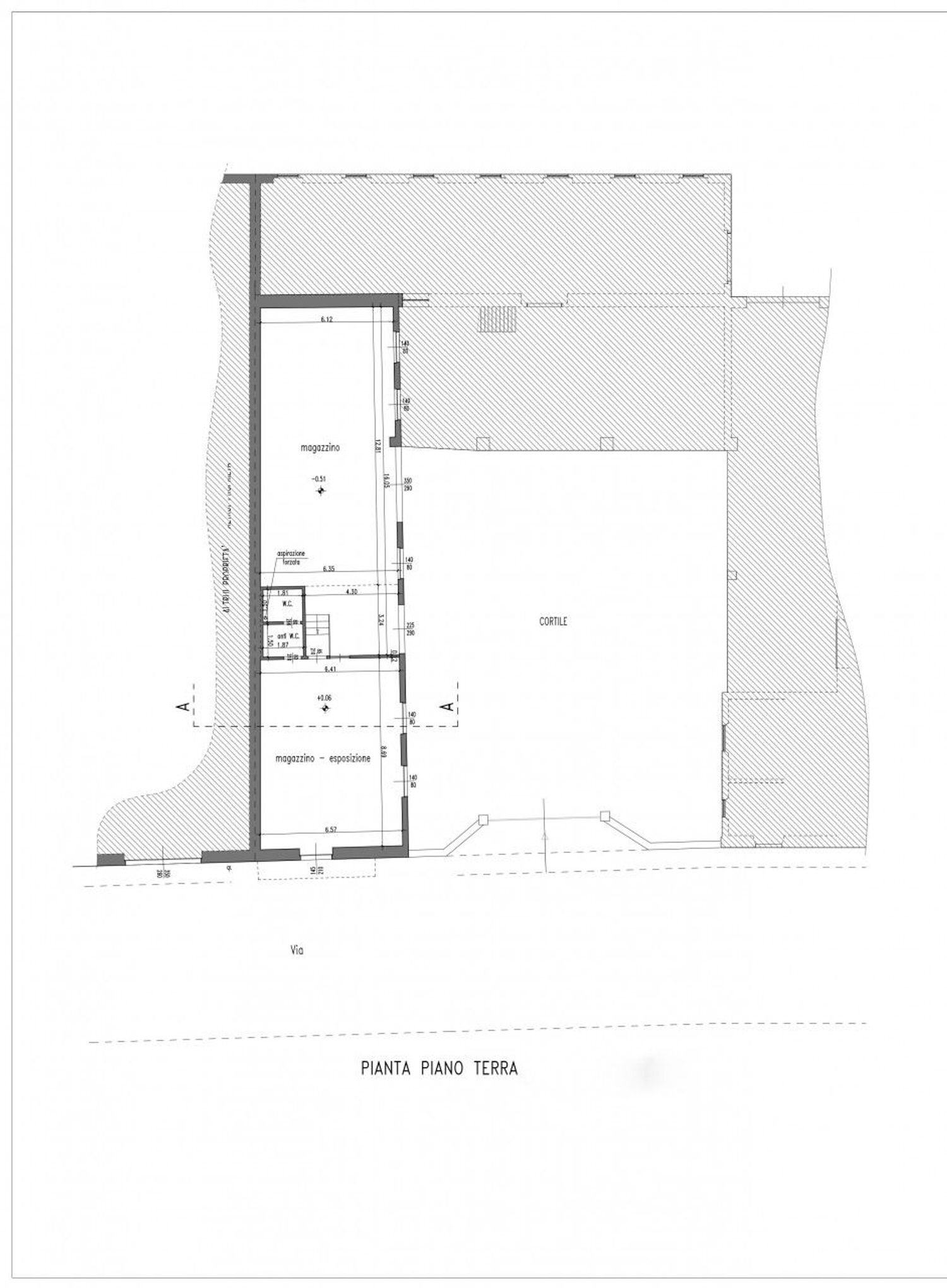 planimetria - Locale Commerciale Santa Maria, Calcinato - planimetria 1
