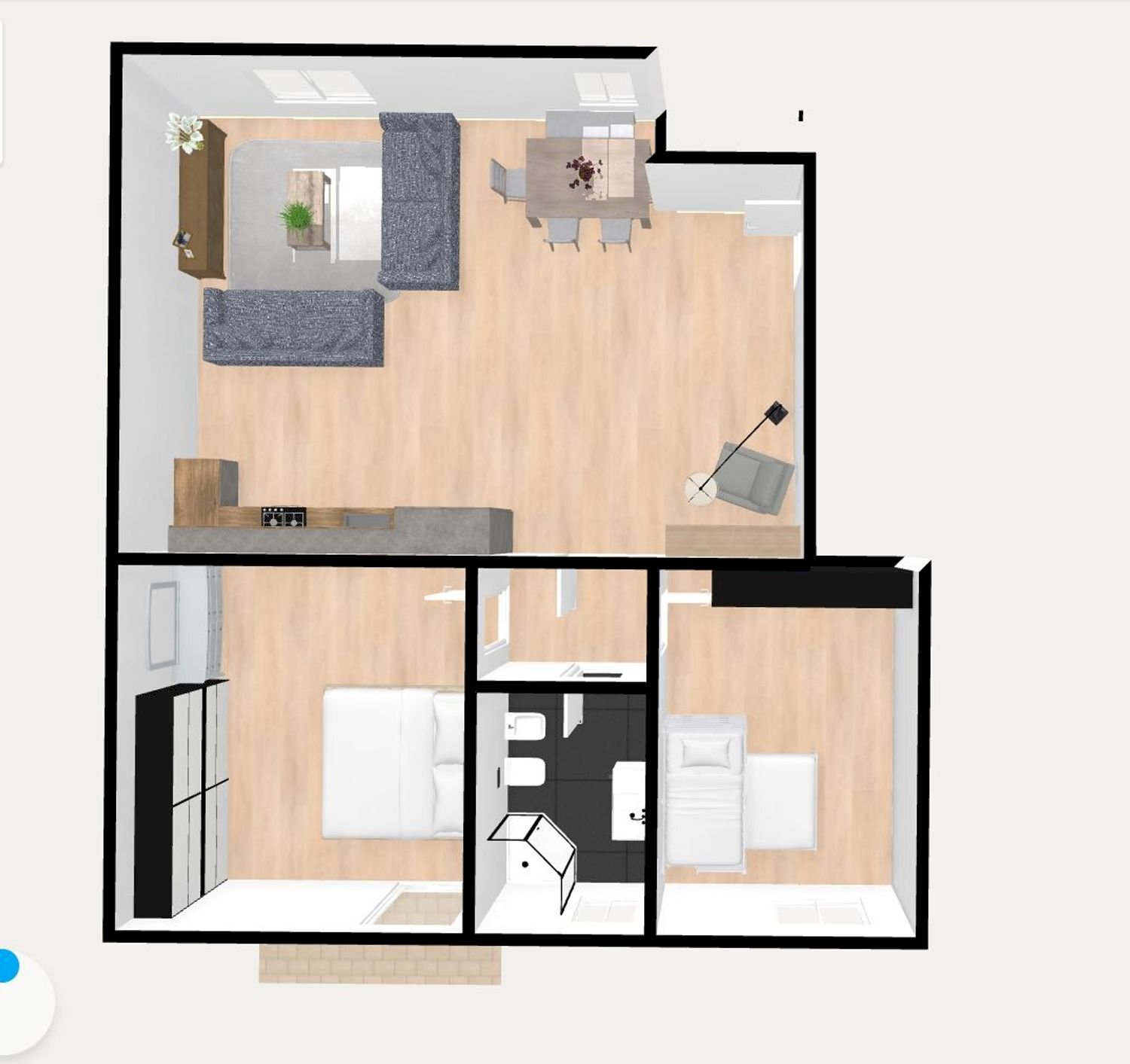 planimetria - Appartamento XX Settembre, Calcinato - planimetria 1