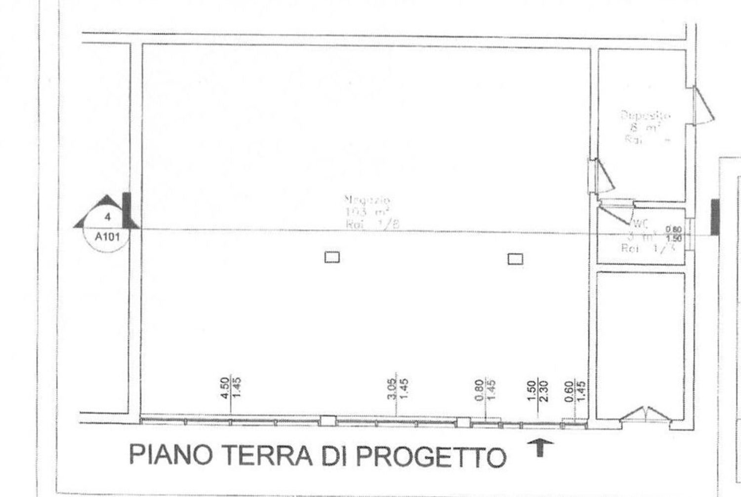 planimetria - Commercial Activity Palestro, Calvisano - floor plans 1