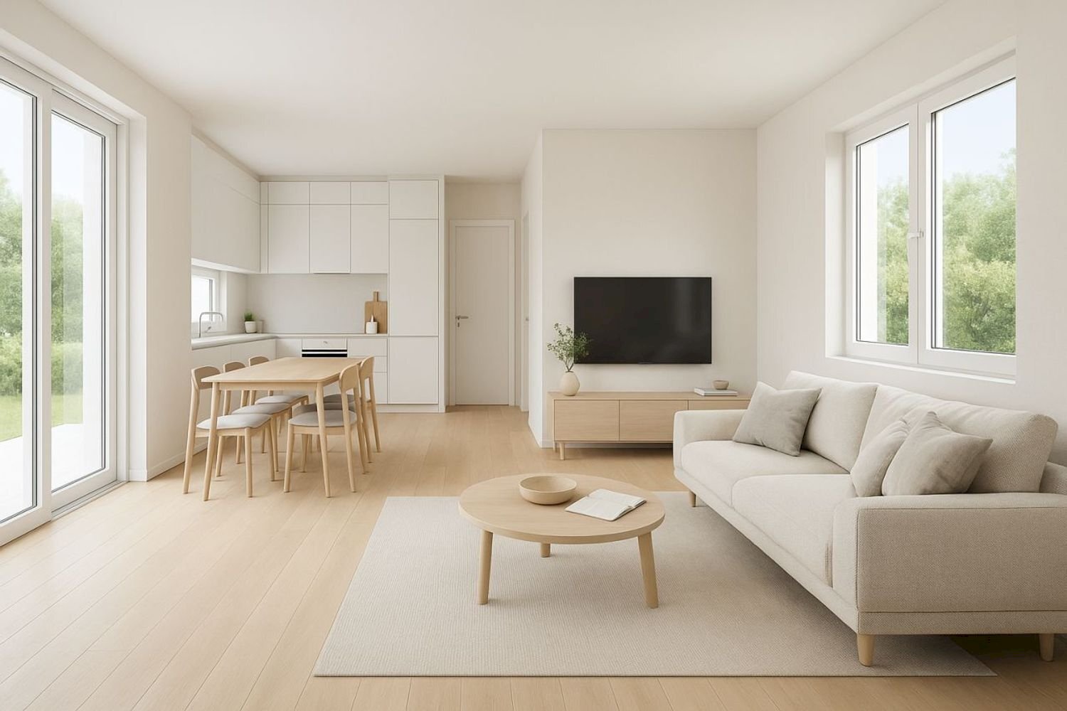 soggiorno - Casa semi indipendente via Brescia, Montichiari - foto 3