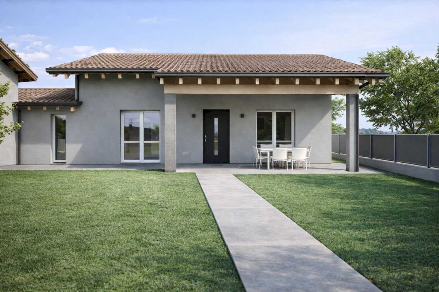 facciata - Villa C. Cattaneo, Montichiari - foto 3