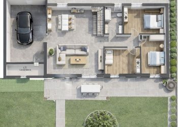 planimetria - Villa C. Cattaneo, Montichiari - photo 12