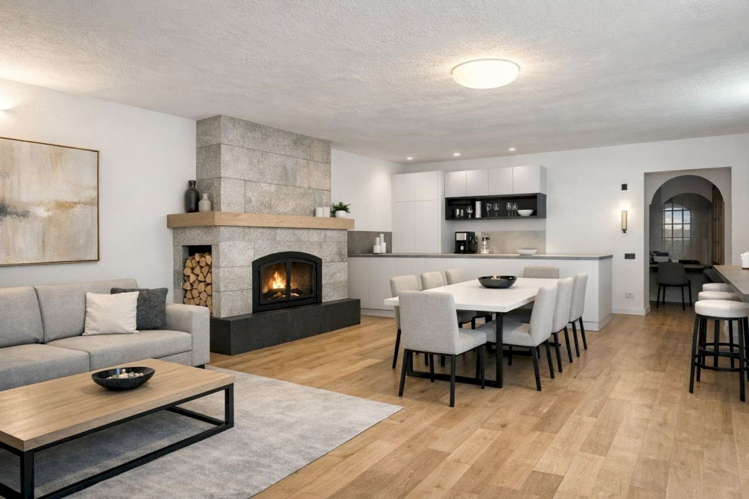 soggiorno - Quadrilocale Carlo Alberto, Calcinato - foto 1