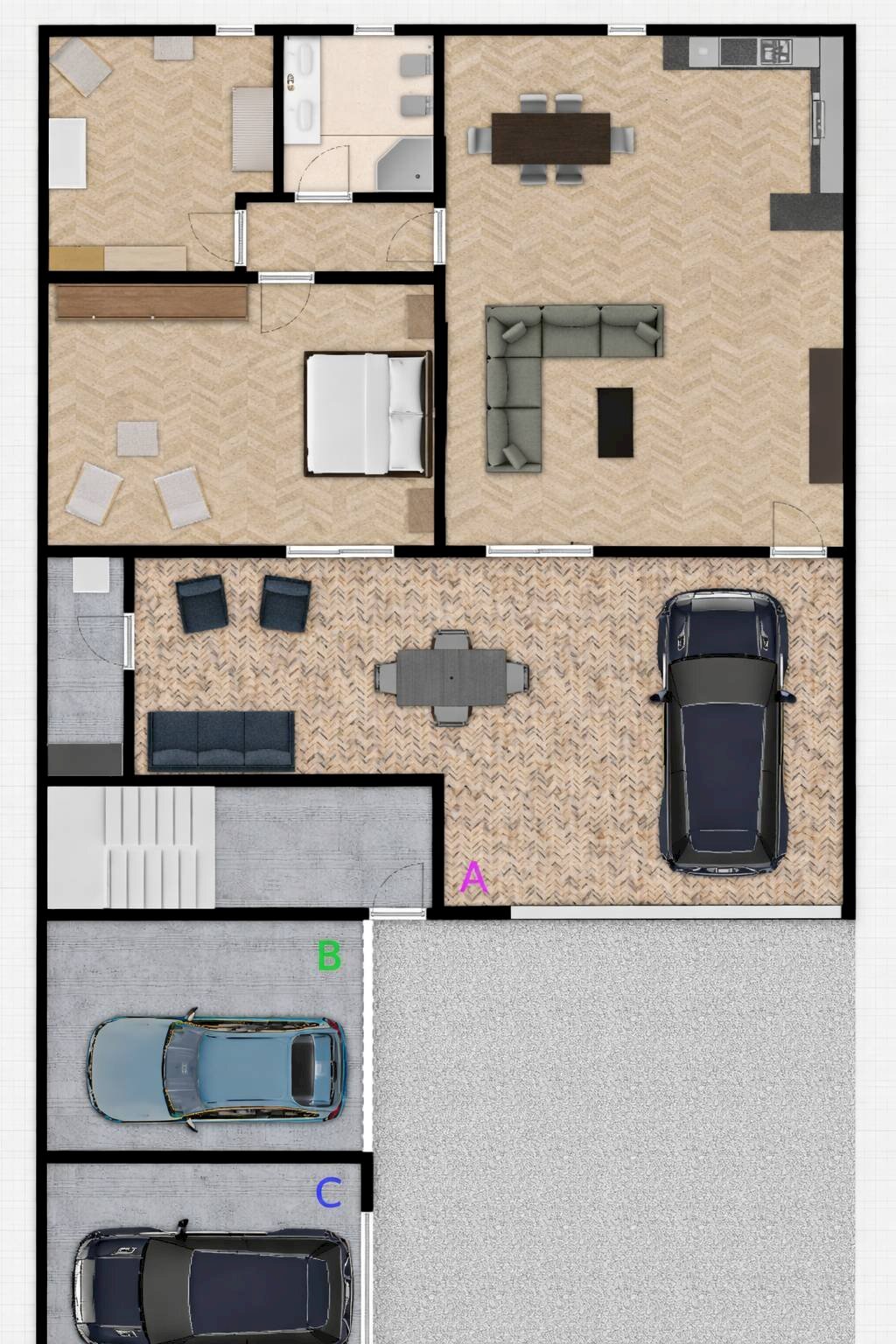 Foto 8 - Three-room apartment via calini, Bedizzole - floor plans 1