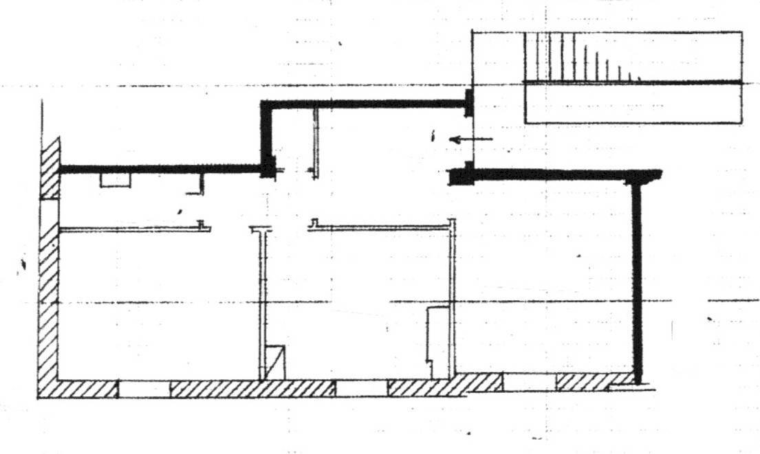 Appartamento via dei Cinque Santi, 15, Genova (zona Lagaccio) - planimetria 1