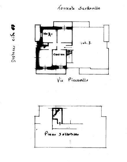 Trilocale via Pian del Mulino, 87, Sant'Olcese - planimetria 1