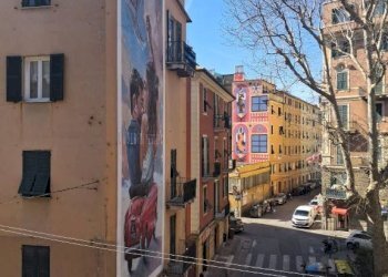 Vista - Trilocale piazza Errico Petrella, Genova (zona Sampierdarena) - foto 11