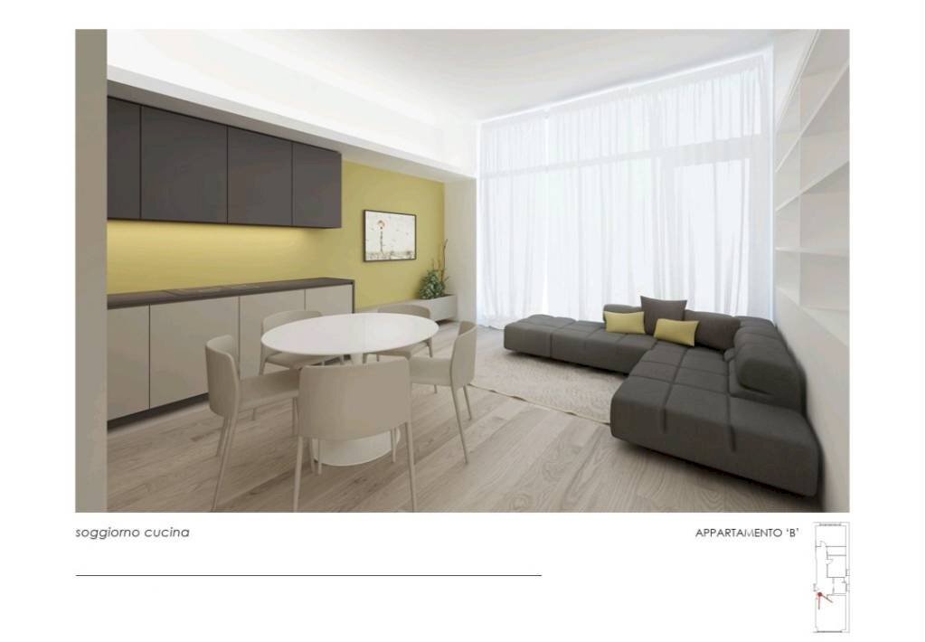 Salone - Trilocale corso Duca degli Abruzzi, 56, Torino (zona Crocetta) - foto 1