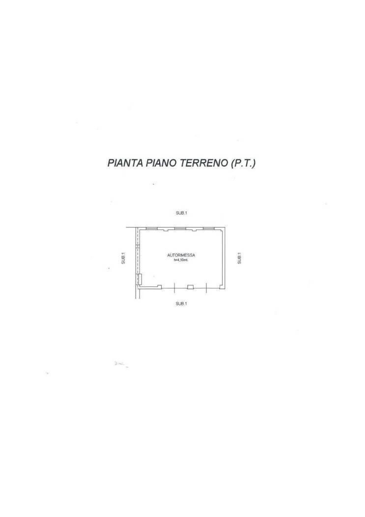 Villa via Silvio Pellico, Busca - floor plans 1