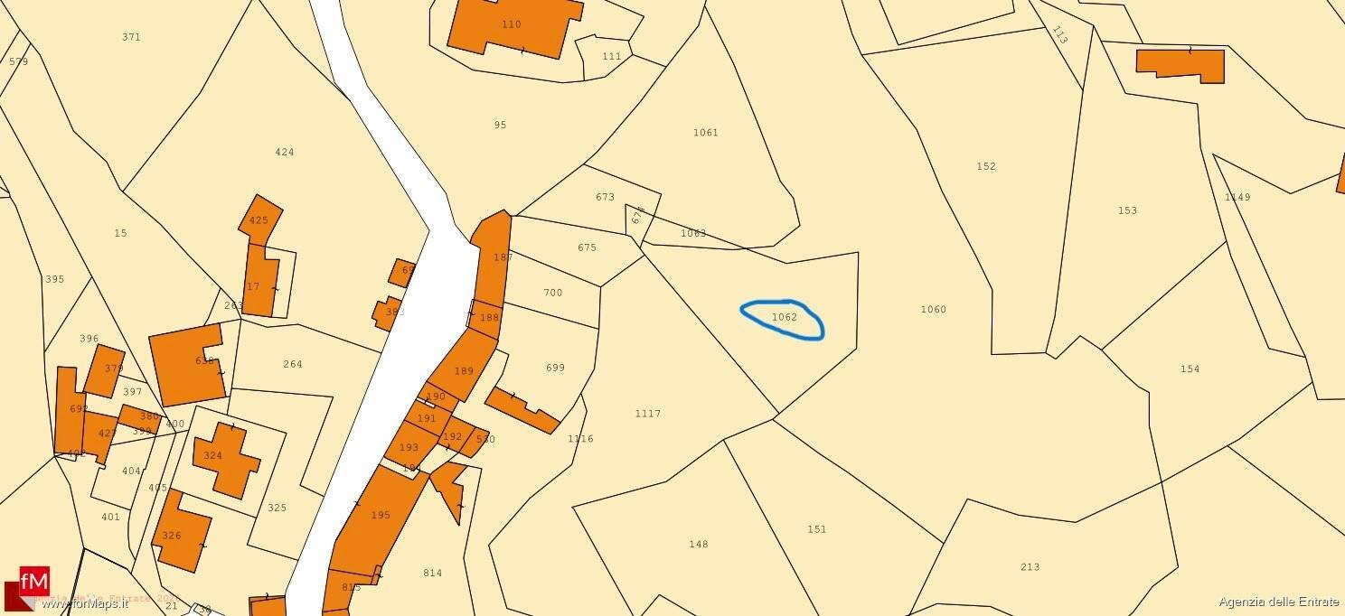 Terreno agricolo via Ettore Vitale, Catanzaro - planimetria 1