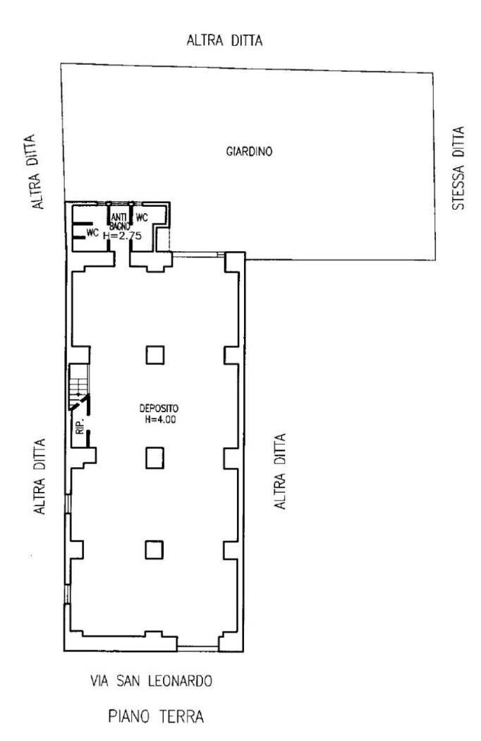 Altro via Ludovico Ariosto, Spongano - planimetria 1