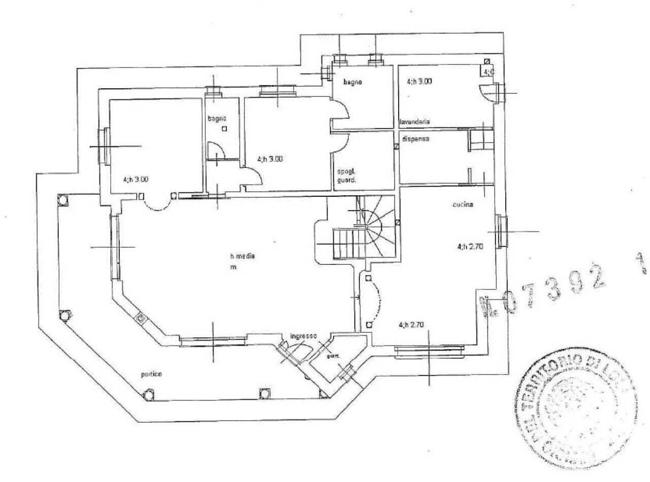 Villa via I. Rabin, 59, Casalpusterlengo - planimetria 1