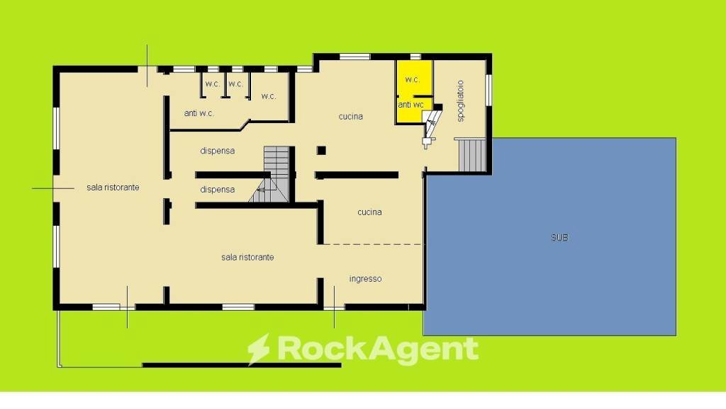 Planimetria - Negozio Villamagna - foto 1