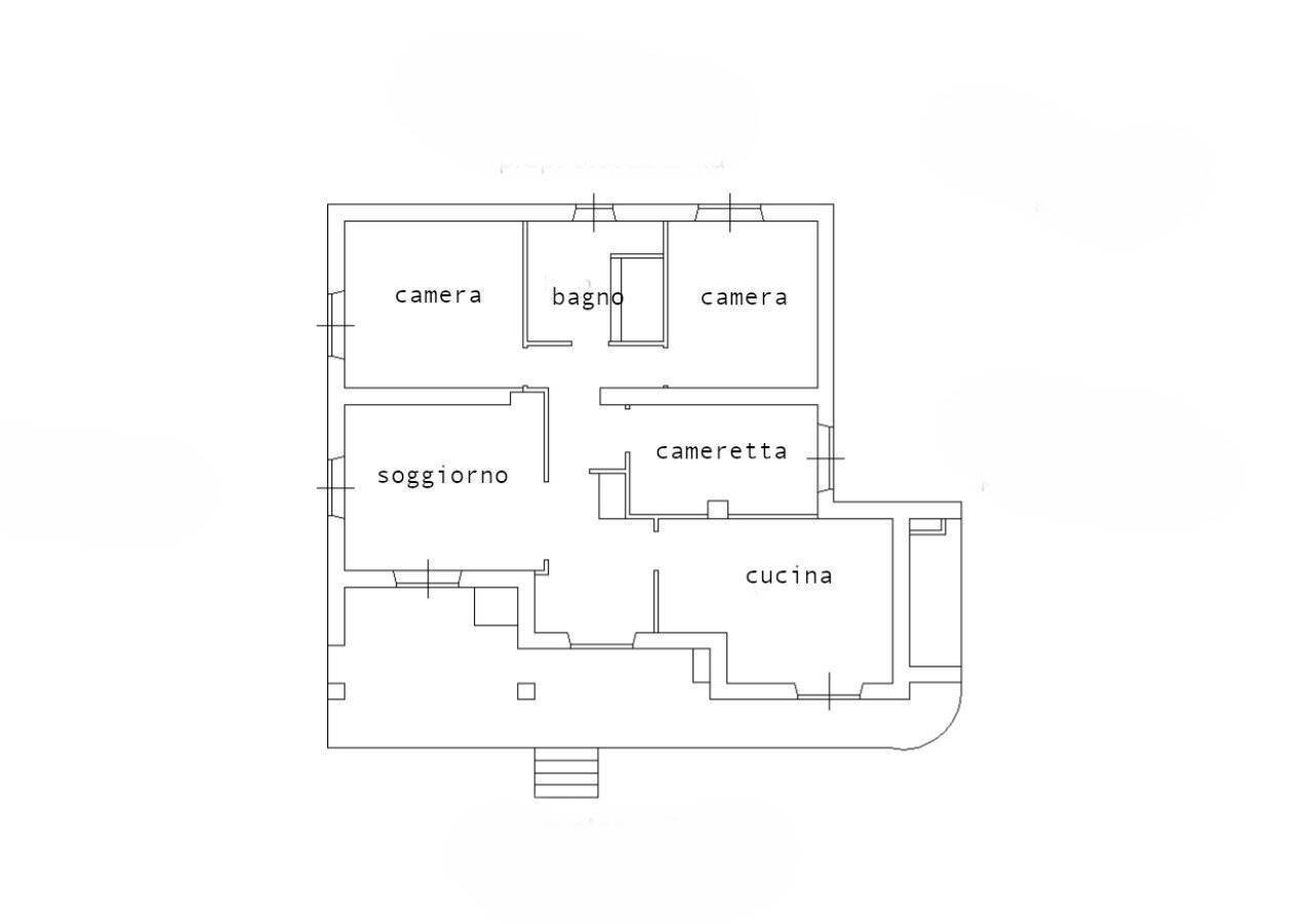 Villa Sudano, Vignanello VT, Vignanello - planimetria 1