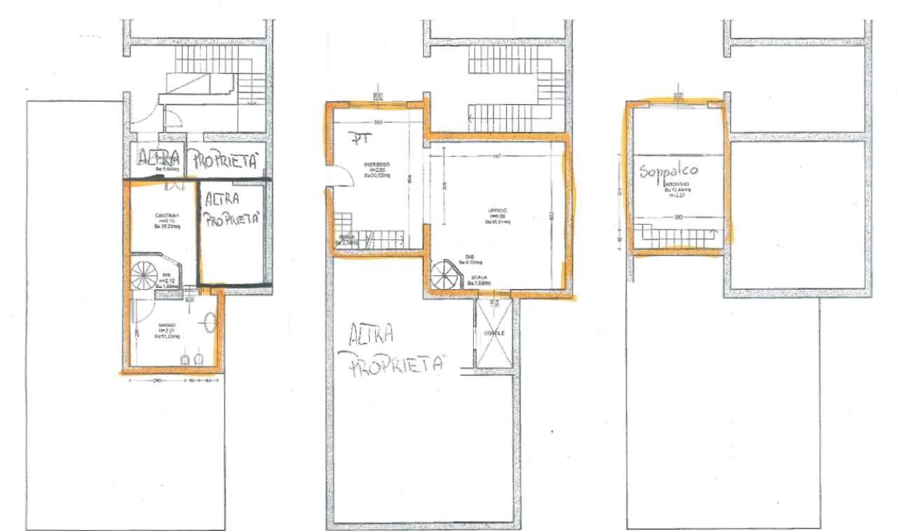 planimetria - Appartamento strada Maggiore, Bologna (zona Centro Storico) - planimetria 1
