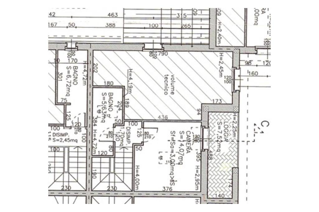 Terraced Villa Via XXV aprile, Montechiarugolo - floor plans 1