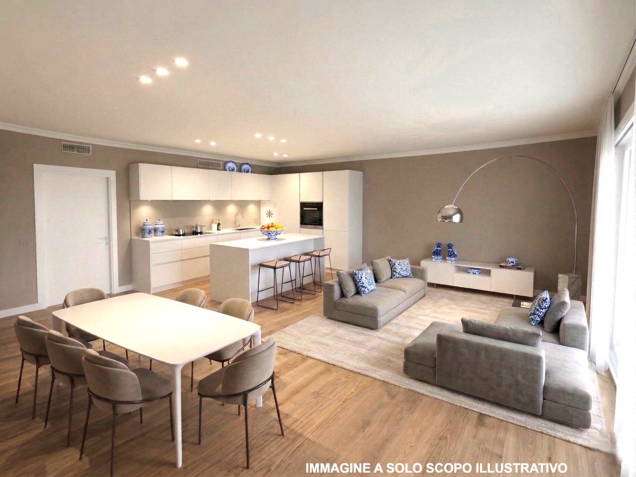 B 001.png - Three-room apartment ZONA CENTRALE 21, Collebeato - photo 1