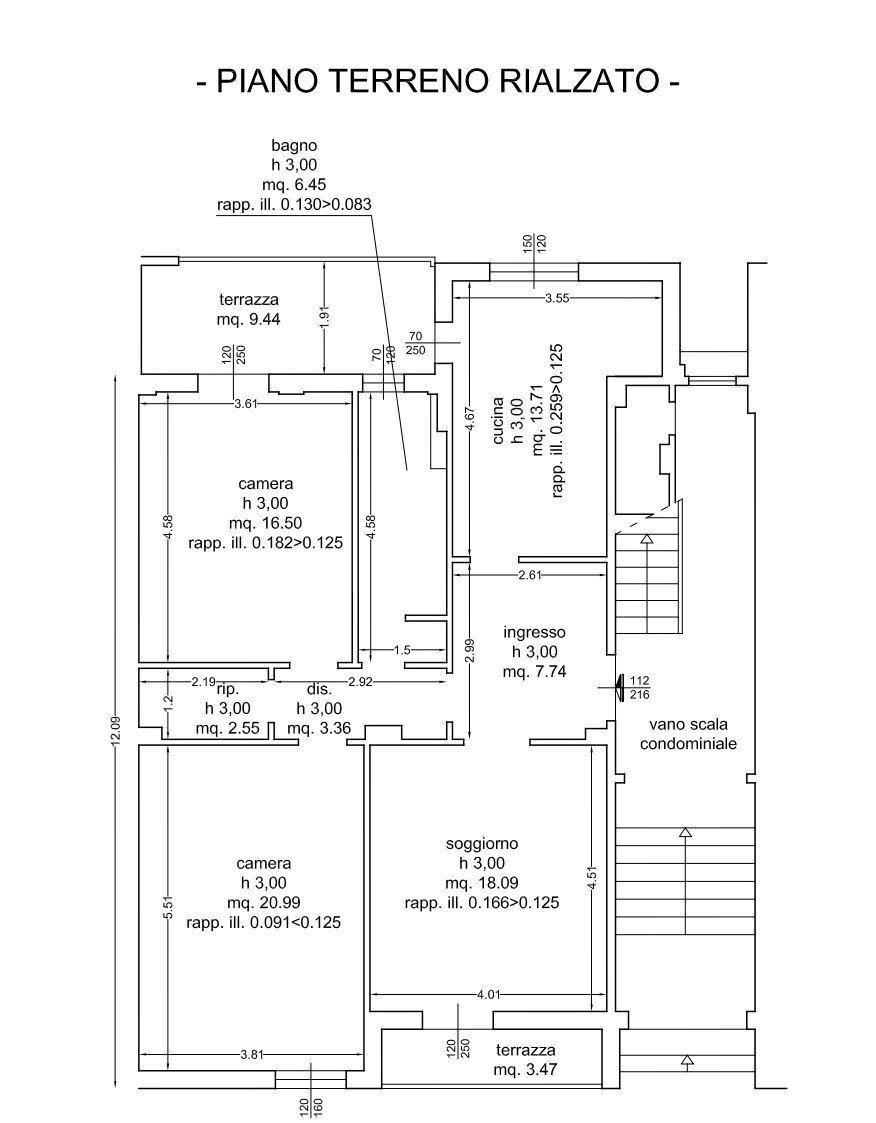 Planimetria.jpg - Quadrilocale Via Sant'Angelo, Firenze - planimetria 1