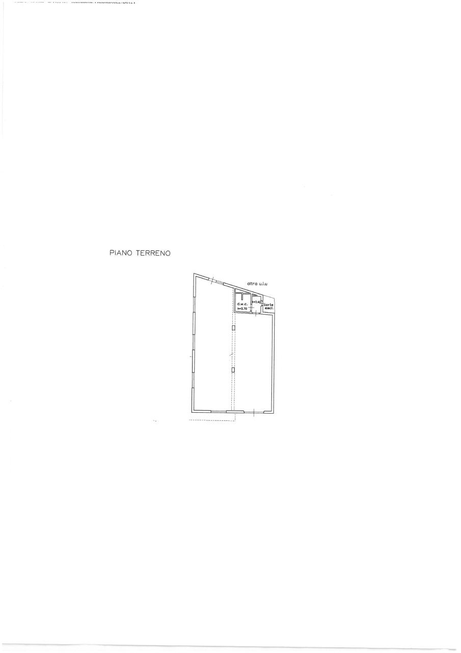 planimetria - Villa Via del Bisenzio, Vernio - planimetria 1