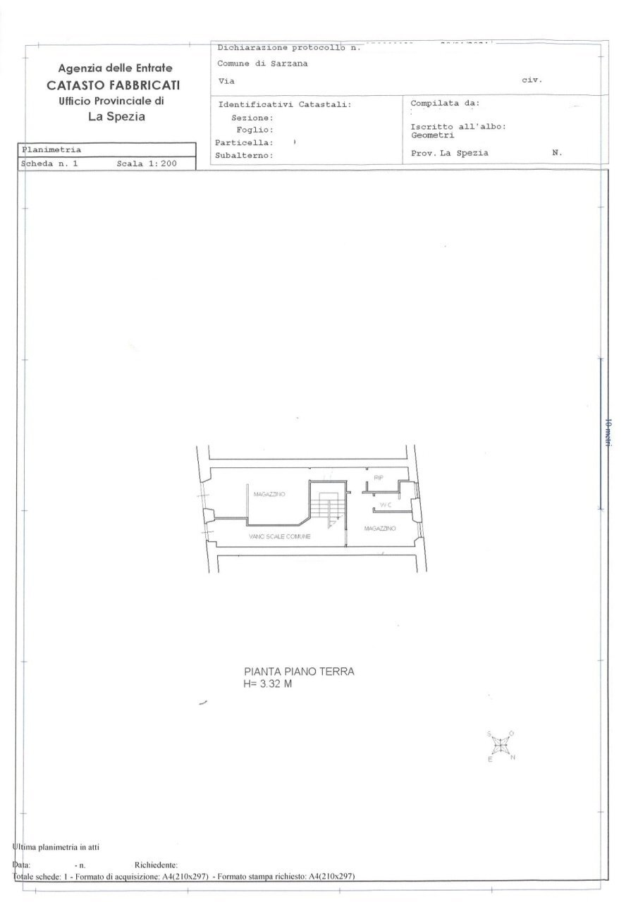plan.jpg - Locale Commerciale Sarzana - planimetria 1