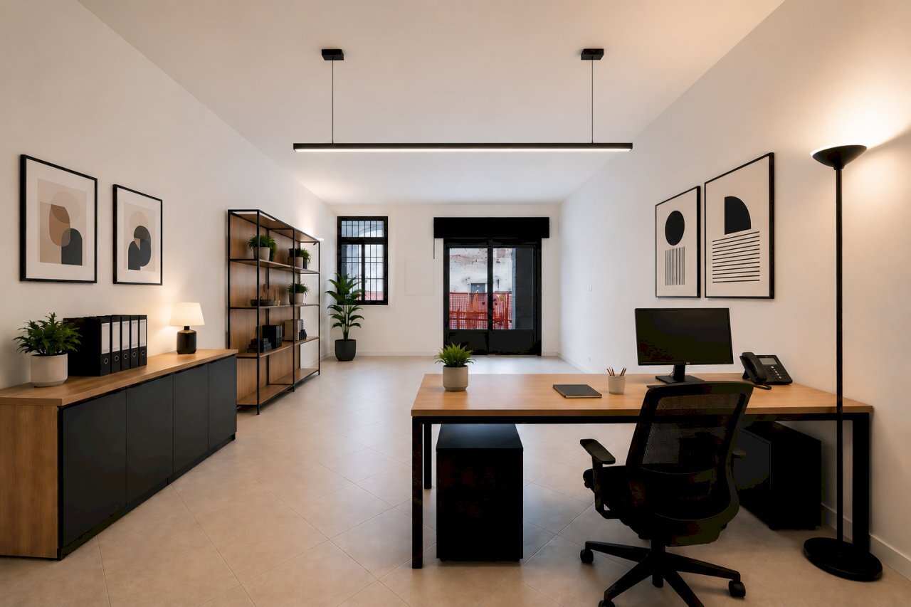 arredo ufficio.png - Ufficio Via dell'Abbadia 4b, Bologna (zona Centro Storico) - foto 1