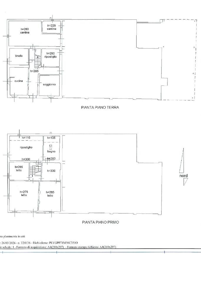 Rustic Strada Casaltone, Brescello - floor plans 1