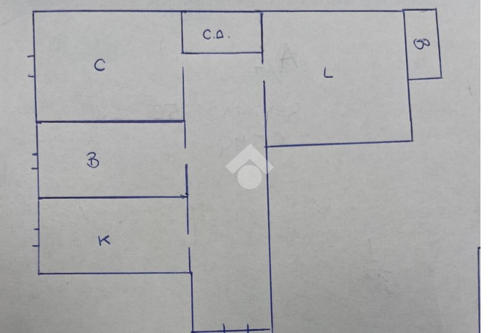 Bilocale Via gerolamo tiraboschi, Milano - planimetria 1