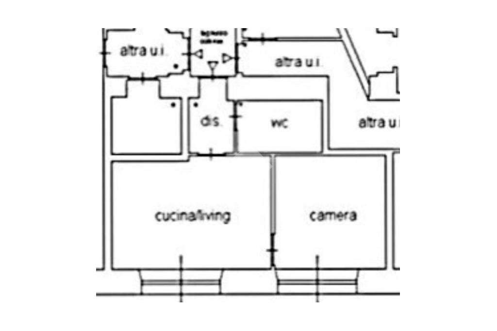 Bilocale Via Andrea Doria, Torino (zona Centro) - planimetria 1