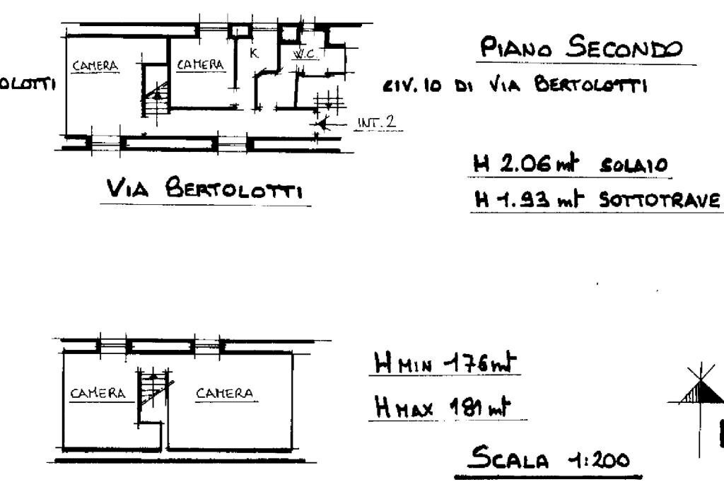 Quadrilocale Via Umberto Bertolotti, Genova (zona Cornigliano) - planimetria 1