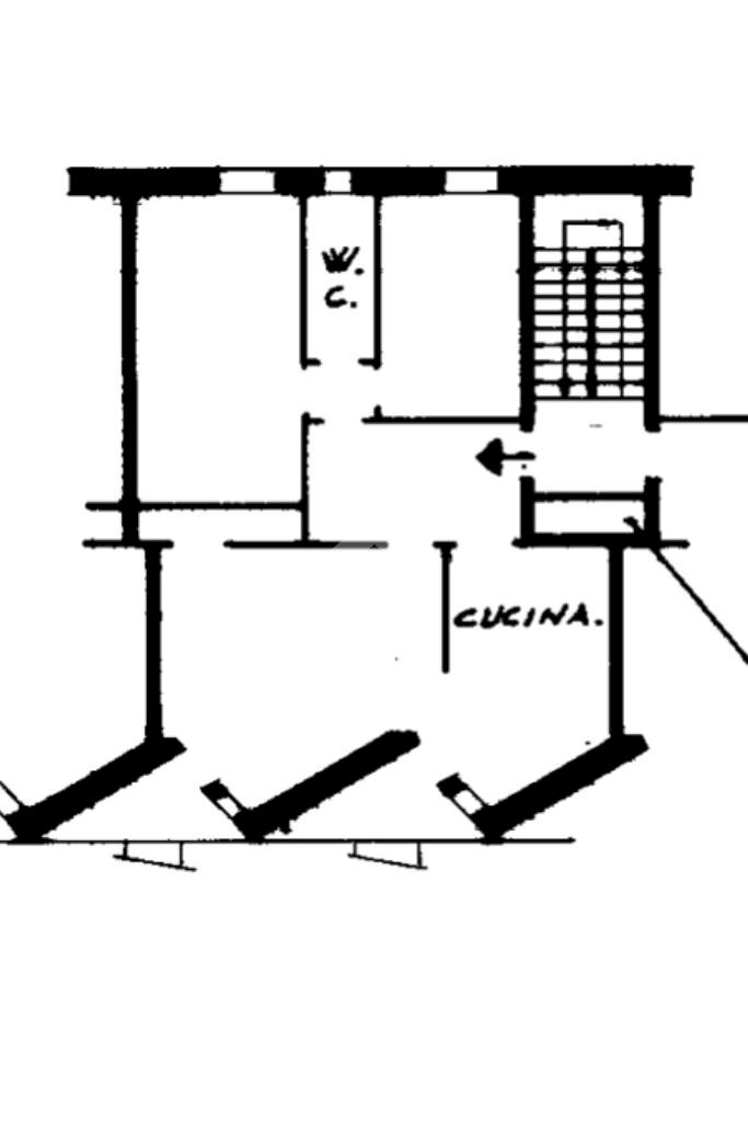 Quadrilocale Via Coronata, Genova (zona Coronata) - planimetria 1