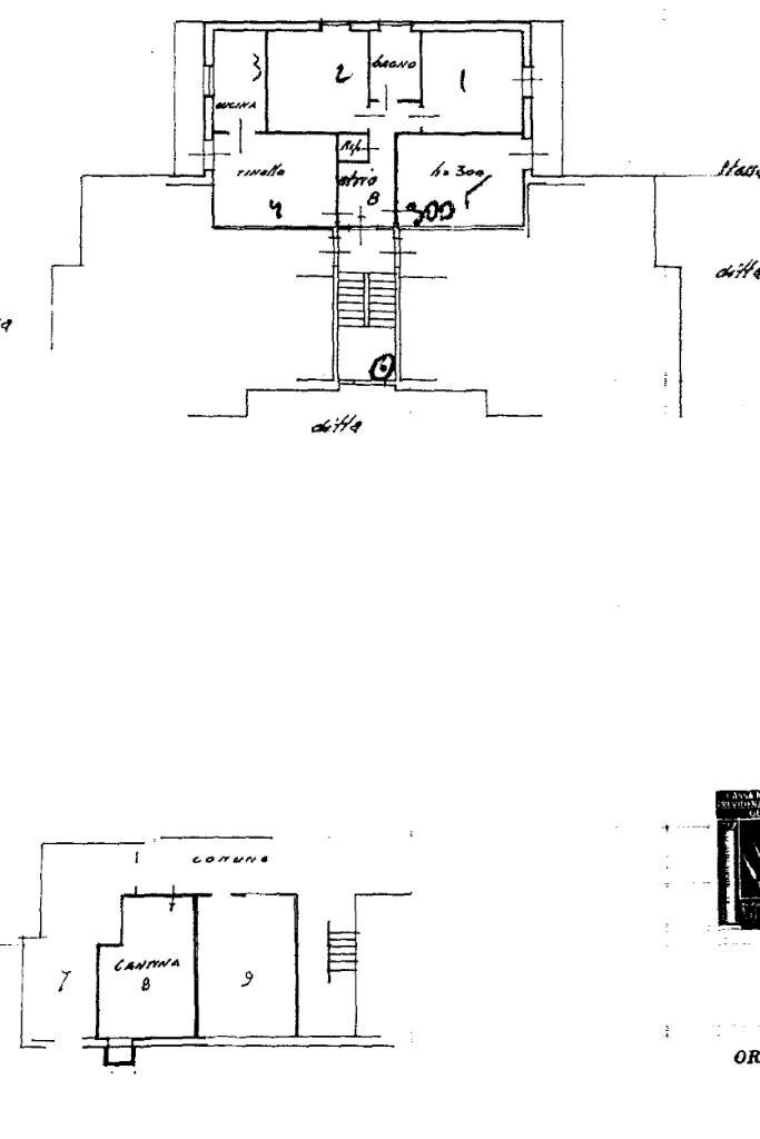 Appartamento Via del Ferraio, Alessandria - planimetria 1