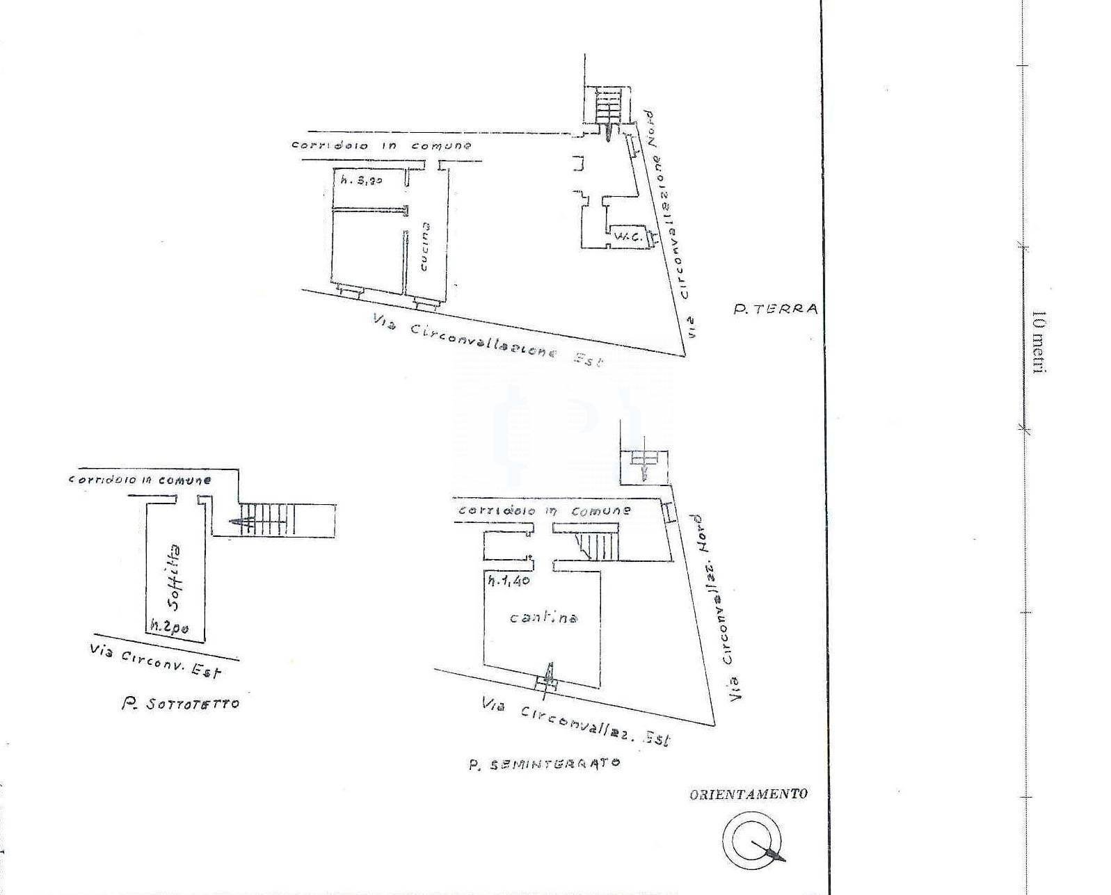 Appartamento Via Circonvallazione Sacchetti, Cervia - planimetria 1