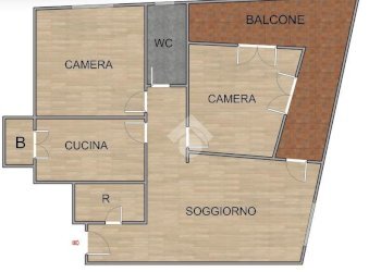 Four-room apartment Via dei Ceramisti, Albissola Marina - photo 2