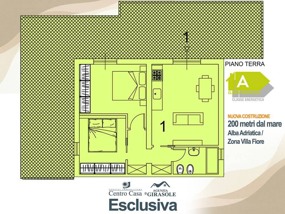 Foto 1 - Trilocale Via dei Tigli, Alba Adriatica - foto 1