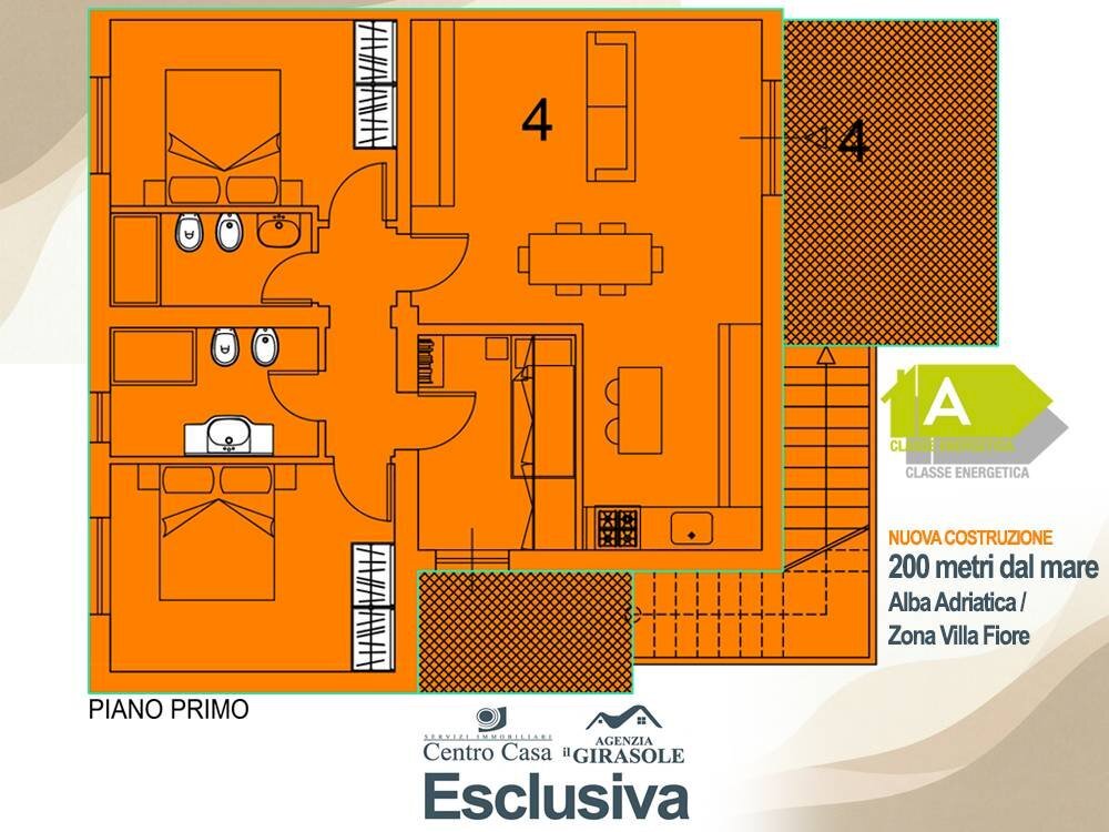Foto 1 - Quadrilocale Via dei Tigli, Alba Adriatica - foto 1