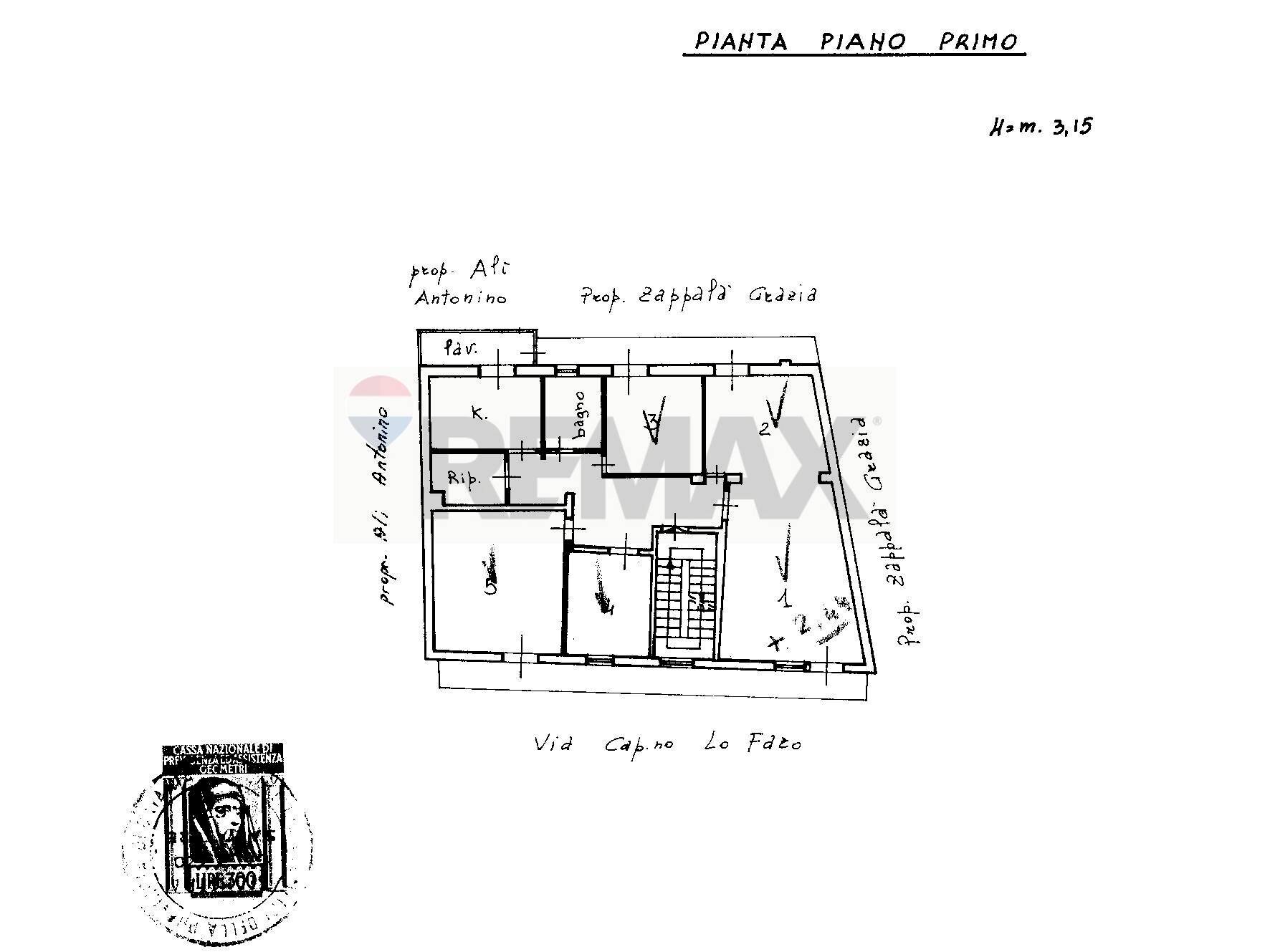 Pianta 2D - Appartamento Via Capitano Lo Faro
 
62, San Giovanni la Punta - planimetria 1