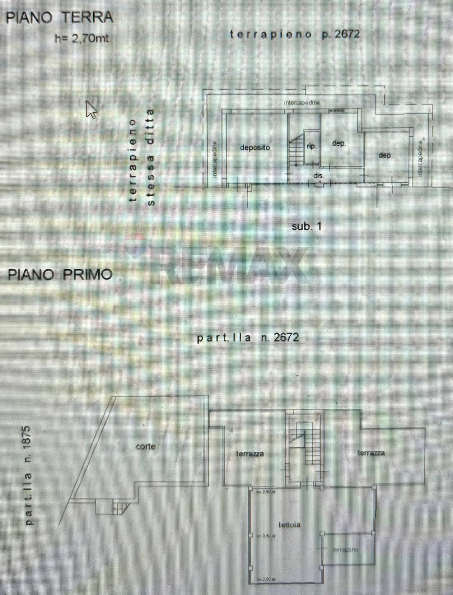 Pianta 2D - Villa Vico primo/Via Savoca
 
36, Santa Teresa di Riva - planimetria 1