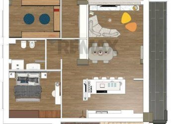 Pianta 2D - Appartamento Via dei Piceni
 
7, L'Aquila - foto 28