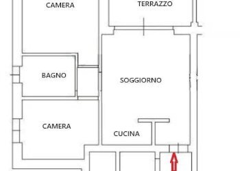 Planimetria - Trilocale via Campi, SN, Sala Baganza - foto 19