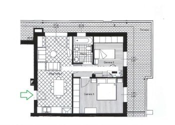 Planimetria - Attico via Enrico Mattei, 13/1, Bologna (zona San Vitale) - foto 28