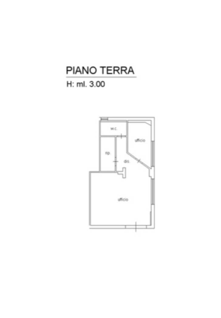 Ufficio via Pietro Nenni, 5, Castelfiorentino - planimetria 1