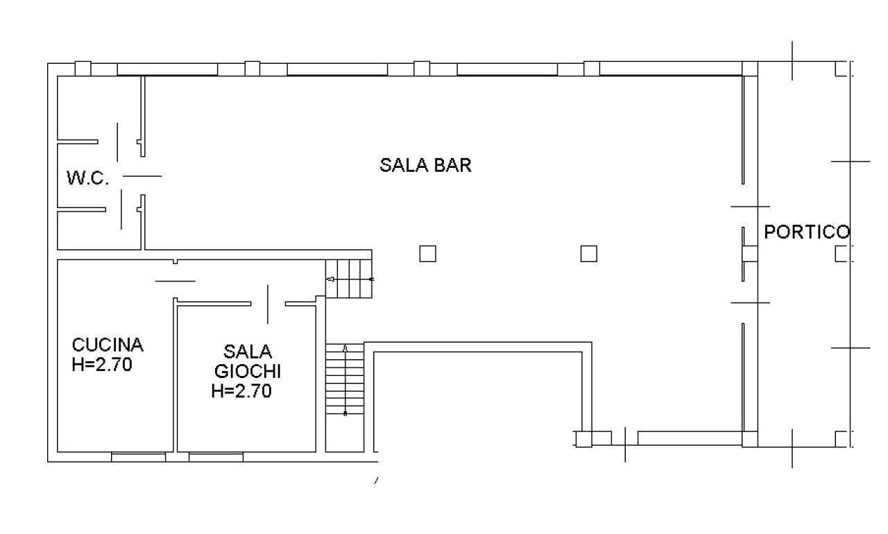 Cafeteria - Cold Bar Alonte - floor plans 1