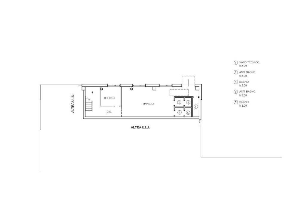 Planimetria - Ufficio via Gramsci, 211, Castel Maggiore - foto 3