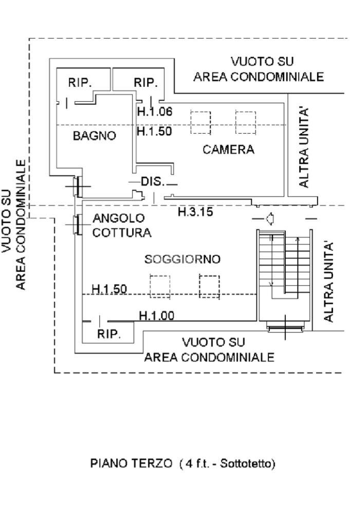 Trilocale Via Dora Riparia, Buttigliera Alta - planimetria 1