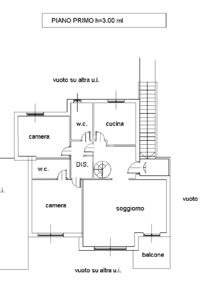 Appartamento Corso Laghi, Buttigliera Alta - planimetria 1