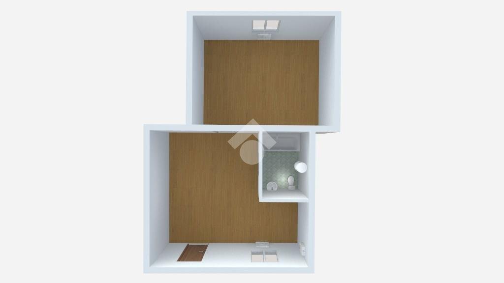 Bilocale Via Giuseppe Tartini, Milano (zona Dergano) - planimetria 1