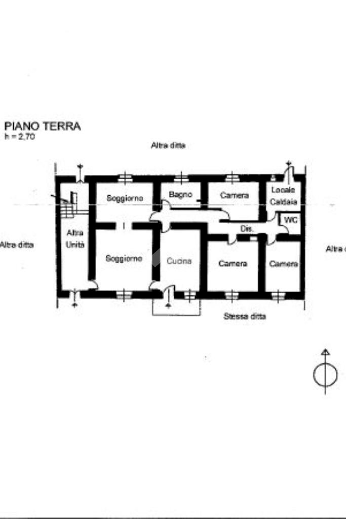 Appartamento Strada scrapotti, Pozzolo Formigaro - planimetria 1