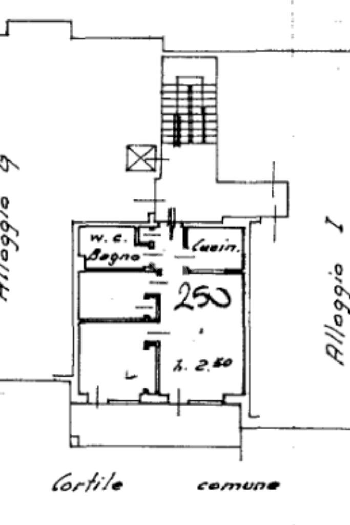 Trilocale Via La Gleisa, Sestriere - planimetria 1